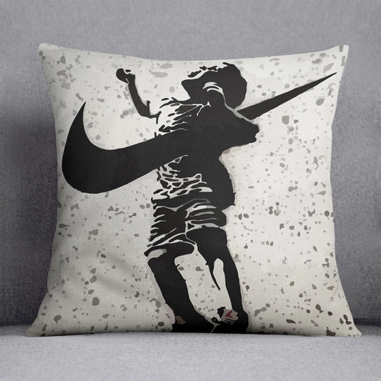 Banksy Nike Cushion